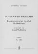 Brahms Piano Quartet in G minor Op.25 for Orchestra, orchestrated by Arnold Schönberg Score