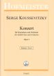 Koussevitzky Konzert für Kontrabass und Orchester Op.3 Full Score