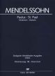 Mendelssohn Paulus Op.36 (SATB[soli]-SATB[choir]-Orch.) (Vocal Score XL) (germ./engl.) (edited by R.Larry Todd)