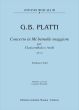 Platti Concerto E-flat major IP 51 Harpsichord and Strings (Score/Parts) (Leonardo Mezzalira)