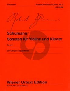 Schumann Sonaten Vol. 2 Violine und Klavier (Ute Bär)