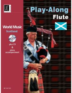 World Music Scotland (Flute-Piano) (Bk-Cd) (edited by James Rae) (grade 2)