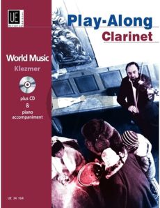 Album World Music Klezmer for Clarinet and Piano Book with Cd (arr. Yale Strom) (Grade 2 - 3)