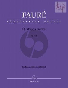 Quatuor a Cordes Op.121 (Parts)