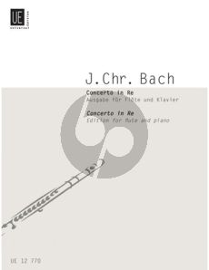 Bach Concerto D-major Flute and Orchestra - Edition for Flute and Piano (edited by Raymond Meylan)