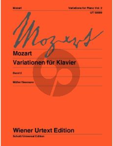 Mozart Variationen vol.2 Klavier (Muller/Seemann)