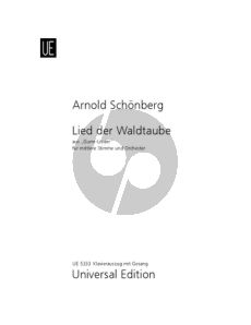 Schoenberg Lied der Waldtaube Mittelstimme-Klavier (aus Gurre-Lieder)