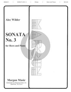 Wilder Sonata No.3 Horn and Piano