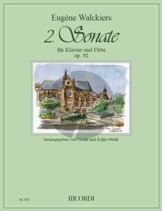 Walckiers Sonate No. 2 Op. 92 Flöte und Klavier (Ursula und Zeljko Pesek)