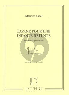 Ravel Pavane pour une Infante Defunte for Piano 4 Hands (Transcription de J. Jemain)