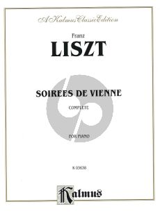 Liszt Soirees de Vienne (Complete Ed.)