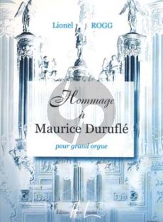 Durufle Hommage a Duruflé pour Orgue