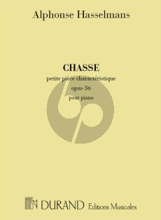 Hasselmans Chasse Op. 36 pour Harpe (petite piece characteristique)