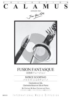 Sciortino Fusion Fantastique Clarinet[Bb]-Bass Clarinet-Piano