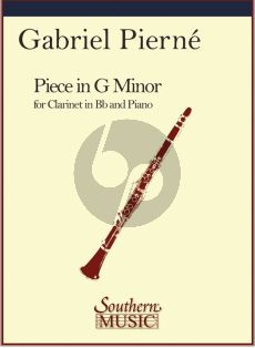 Pierne Piece in g-minor Clarinet-Piano