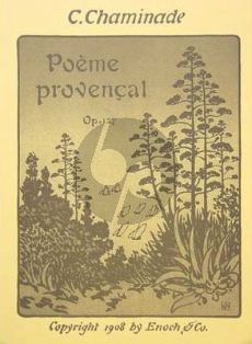 Chaminade Poeme Provencal Op.127 Vol.1 Piano seule