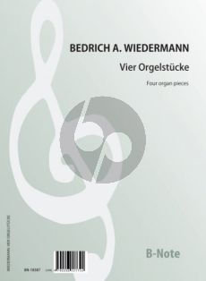 Wiedermann 4 Stucke Orgel