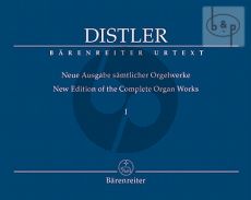 New Edition of Complete Organ Works Vol.1 The Large Partitas Op.8 No.1 - 2