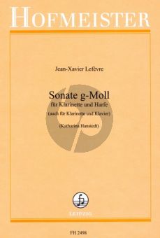 lefevre Sonate g-moll Klarinette-Harfe (oder Klavier) (Katharina Hanstedt)