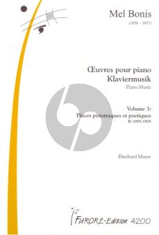 Piano Works Vol.3 Pieces Pittoresques et Poetiques B