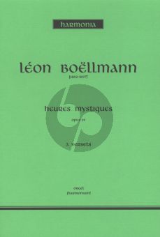 Boellmann Heures Mystiques Op.29 Vol.3 Versets for Organd (Manual) or Harmonium