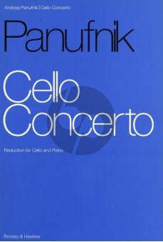 Panufnik Concerto for Cello and Orchestra (piano reduction)