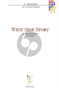 Bernstein West Side Story Selection for 7 Saxophones (SAATTBarB) (Score/Parts) (transcr. by Michele Mangani)