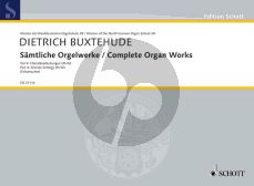 Buxtehude Samtliche Orgelwerke Vol.4 Choralbearbeitngen M-W (edited by Claudia Schumacher)