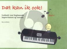 Haeften Dat kan ik ook! Lesboek Deel 3 (Lesboek voor beginnende improvisators op toetsen)