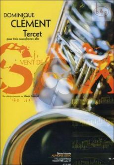 Tercet 3 Alto Sax. Score/Parts