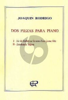 Rodrigo 2 Piezas para Piano