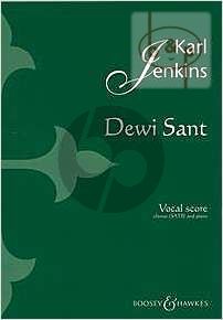 Dewi Sant for SATB-Orchestra Vocal Score