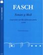 Fasch Sonate g-moll 4 Blockflöten (AATB) (Part./Stimmen) (arr. Ulrich Herrmann)