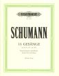 Schumann 16 Gesange Frauenchor und Klavier