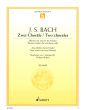 Bach 2 Chorale Klavier