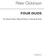 Dickinson 4 Duos for Flute or Oboe/Clarinet and Violoncello