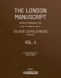 Weiss The London Manuscript Vol.4 for Guitar Solo (arranged by Michel Cardin)