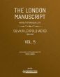 Weiss The London Manuscript Vol.5 for Guitar and Flute (arranged by Michel Cardin)