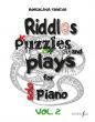 Taneva Riddles, Puzzles and Plays – Volume 2 Piano solo