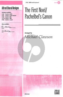 First Noel SATB - Piano (arr. Michael Clawson)