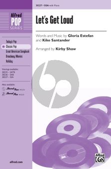 Estefan Santander Let's Go Loud SSA and Piano (Arranged by Kirby Shaw)