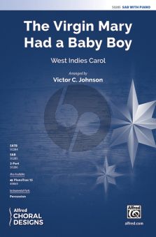 The Virgin Mary Had a Baby Boy SAB arr. Victor C. Johnson