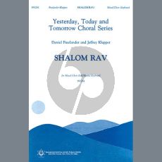 Shalom Rav (arr. Stephen Richards and William Dreskin)