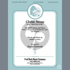 Christ Arose (with And Can It Be?) (arr. David Schmidt) - Score