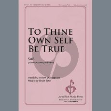 To Thine Own Self Be True