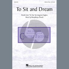 To Sit And Dream