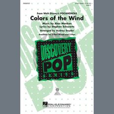 Colors Of The Wind (from Pocahontas) (arr. Audrey Snyder)