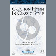 Creation Hymn In Classic Style - Double Bass