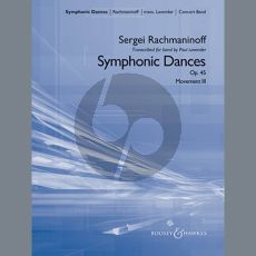 Symphonic Dances, Op.45 - Bb Trumpet Parts - Digital Only - Bb Trumpet 1 (sub. C Tpt. 1)