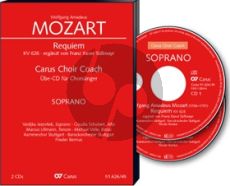 Mozart Requiem KV 626 Soli-Choir-Orch. (Süssmayr Version) Alt Chorstimme 2 CD's (Carus Choir Coach)